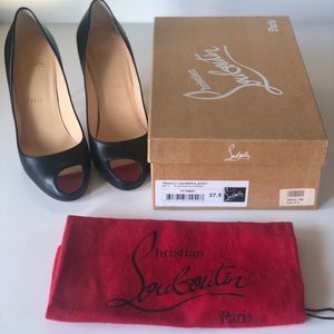 Christian Louboutin, Trouili, Napa Shiny, 100mm, 37.5